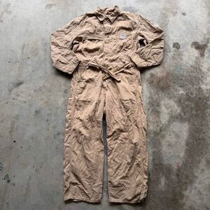 Vintage 1940s Hercules HBT Herringbone Donut Button Coveralls